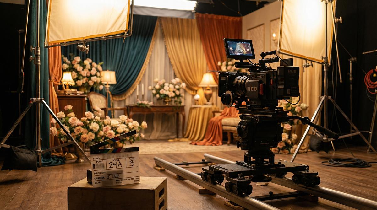 女神视频传媒原创影视作品《光影之约》幕后制作传媒教程